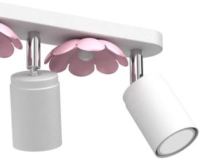 Spot FLOWER 3xGU10/8W/230V alb