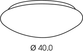 Brilagi - Plafonieră Tiffany din vitralii FOLIA 2xE27/60W/230V Ø 40 cm