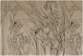 Tablou - Contururile plantelor (90x60 cm)