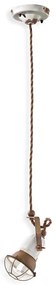 Pendul design retro realizat manual din ceramica LOFT