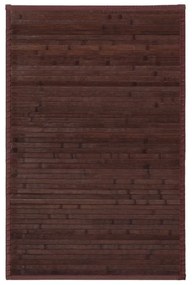 Covor maro închis din bambus 60x90 cm – Casa Selección