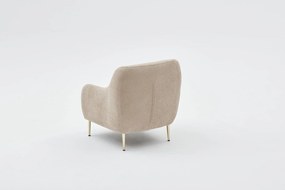 Fotoliu Simeon (Bej + Auriu). 1073296