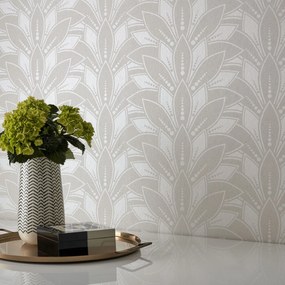 Tapet Astoria, Pearl Cream Luxury Bead, 1838 Wallcoverings, 5.3mp / rola