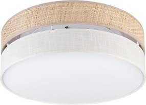 Plafonieră LED SIRJA BOHO LED/36W/230V Ø 45 cm bej/crem
