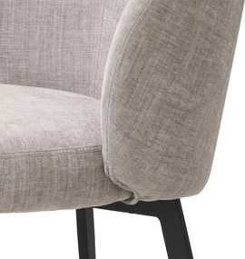 Set de 2 scaune design LUX Lloyd, Sisley gri