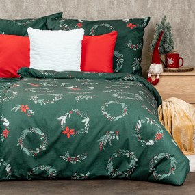 Lenjerie de pat din bumbac 4Home Poinsettia ,140 x 200 cm, 70 x 90 cm, 140 x 200 cm, 70 x 90 cm