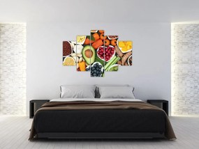 Tablou - Alimente sănătoase (150x105 cm)