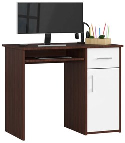 Masă PC Padma (wenge + alb). 1068864