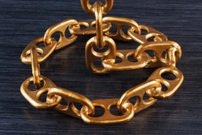 Masuta auxiliara design unicat Chain 55cm