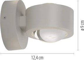 Schöner Wohnen CHIA 19331-39 - Aplică de perete LED 2xLED/2W/230V, gri