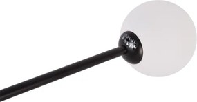 Lustră aplicată DORADO, 6 x G9, 28 W, 230 V, negru