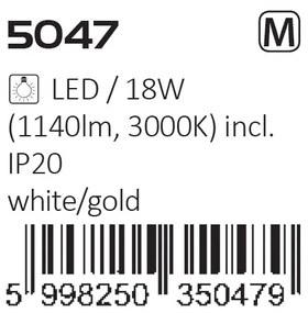 Lustra aplicata cu 3 spoturi LED Solange 5047 RX