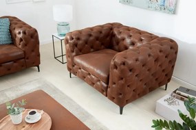 Fotoliu design Chesterfield, Microfibra, Maro Antic, MODERN BAROCK