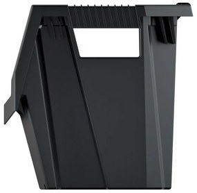 Cutie depozitare 39,6 x 29 x 28 cm, neagra