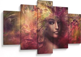 Tablou - Femeie de fantezie (150x105 cm)