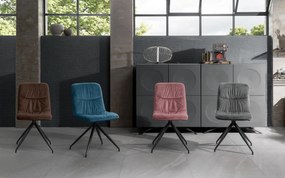 STONES Scaun din material textil 43cm X 38cm H. 86.5cm | Aosom Romania