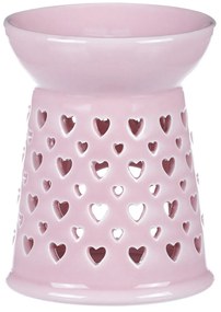 Lampa aromatica din porțelan Pink, 11 x 11 x 14 cm