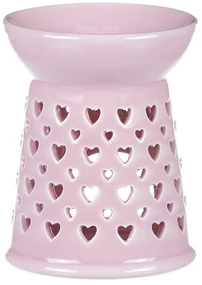 Lampa aromatica din porțelan Pink, 11 x 11 x 14 cm