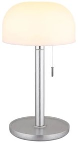 Lampă LED de masă Globo 21016N NORMAN LED/1,5W/3,7V 3000/4200/6000K argintiu