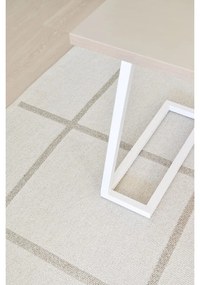 Covor pentru exterior și interior crem 70x100 cm Ada Fossil – Pappelina