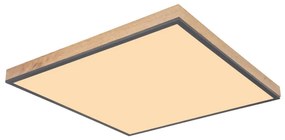 Plafoniera LED cu aspect lemn design slim DORO 36W