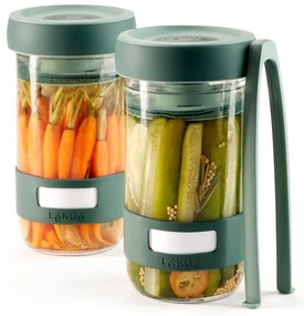 Set de fermentare 2 buc. 700 ml Pickles – Lékué