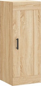 vidaXL Dulap de perete, stejar sonoma, 34,5x34x90 cm, lemn prelucrat