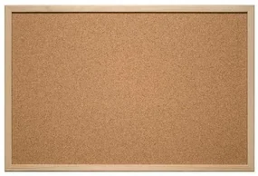 Tablă de plută Eurosupplies 40 x 30 cm, maro