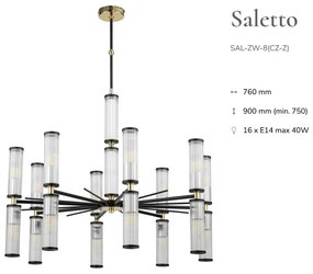 Lustra deosebita design LUX realizata manual SALETTO 8