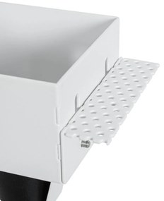 Set de 6 spoturi incastrate albe GU10 70mm fara rama - Oneon