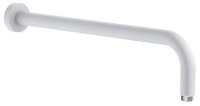 Brat dus fix alb mat 410 mm Kludi A-QA