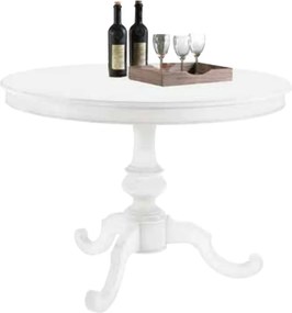 MASA ROTUNDA EXTENSIBILA BELLA - Ø 120 CM+40 CM