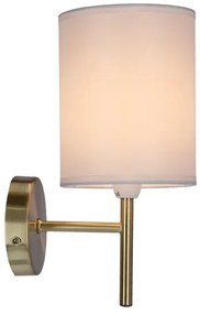 Aplică perete YAN 1xE14/40W/230V auriu