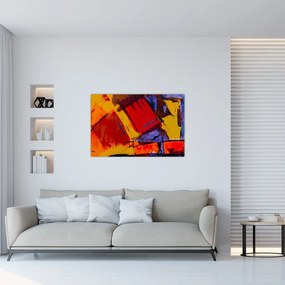Tablou cu abstracție (90x60 cm)