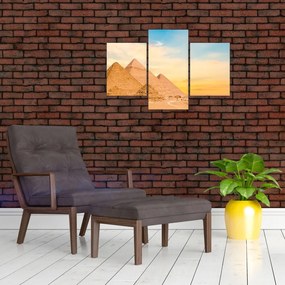 Tablou cu piramidele din Egipt (90x60 cm)
