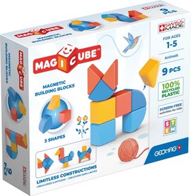 Magicube set magnetic 9 piese Animale 201