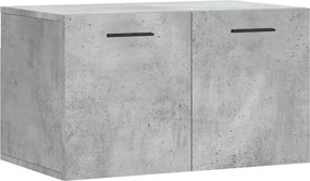 vidaXL Dulap de perete, gri beton, 60x36,5x35 cm, lemn prelucrat