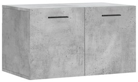 830040 vidaXL Dulap de perete, gri beton, 60x36,5x35 cm, lemn prelucrat