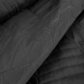 Cuvertură de pat modernă Boni negru Lăţime: 170 cm | Lungime: 210 cm