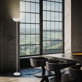 Briloner 1500016 - Lampă de podea LED dimabilă ESTATE, 8 W / 5 V, 4000 mAh, albă