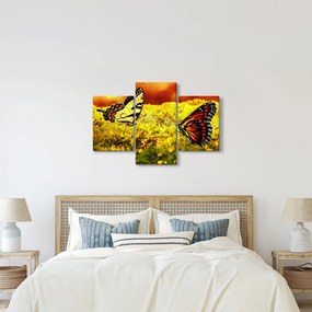 Tablou cu fluturi (90x60 cm)