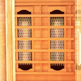 Infračervená sauna Nyborg S90V s plnospektrálnymi žiaričmi