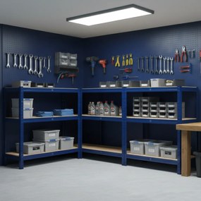 Raft cu capacitate mare HEAVY, max. 875kg, 90x40x180cm, albastru Monzana