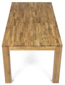 Masă de sufragerie 180 x 90 cm, stejar, XXL