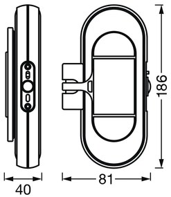 Ledvance - Iluminare LED mobilă mobilier, senzor, 1,2W, 5V, 500mAh, 4000K