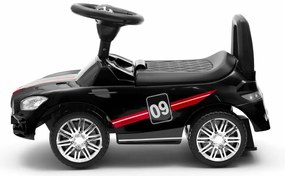 Mașinuță Baby Mix pentru copii cu sunet Racer, negru