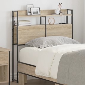 vidaXL Tăblie de depozitare Stejar sonoma 75 cm Lemn compozit
