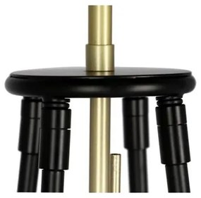 Lampadar TEGOLA 1xE27/60W/230V negru/auriu