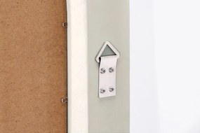 Oglinda de perete decorativa Art Deco 160cm, alb