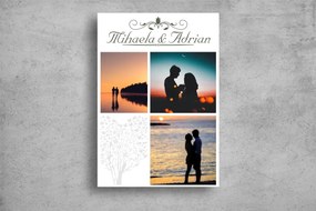 Tablou Canvas Personalizat - Cuplu (3 fotografii)